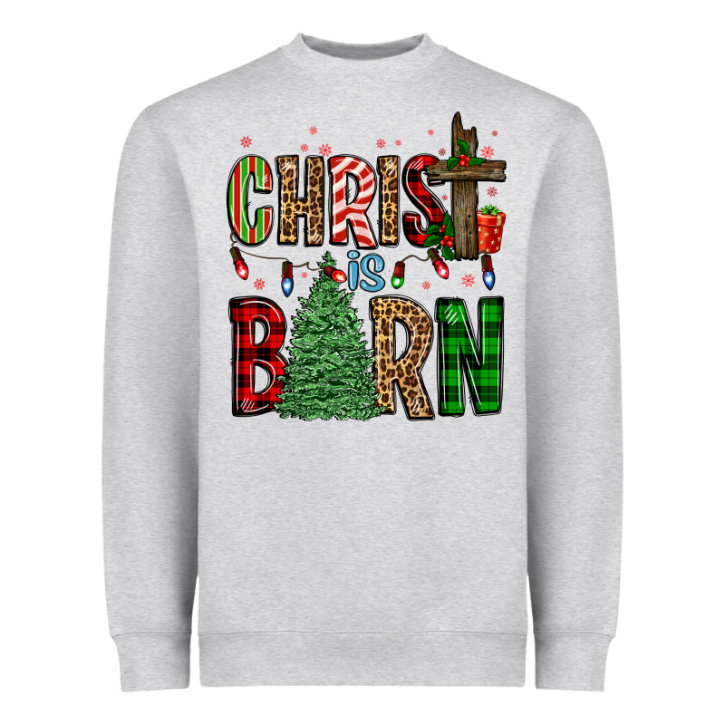 Christ Is Born Heavyweight Sweatshirt by FaDigitalArtStudio | Teevron
