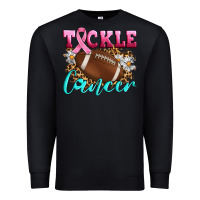 Black Tackle Cancer Premium Sweatshirt - Artiststas
