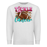 Oatmeal Heather Tackle Cancer Premium Sweatshirt - Artiststas