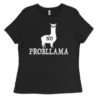 Black No Problama Ladies Tee - Bettercallsaul