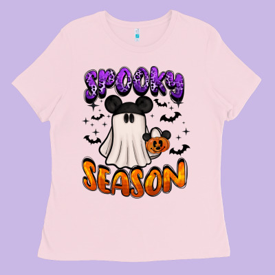 Spooky Season Ladies Tee Designed By Barkaloodesign
