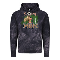 Cloud Black Soccer Mom Vintage Hoodie - HowdyJamesFarm