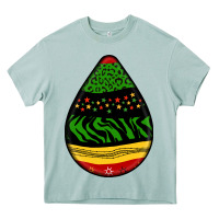Arona teardrop african pattern Heavy Core Tee - BundleAndBundleShop
