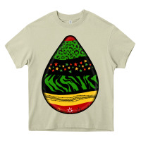Mossy teardrop african pattern Heavy Core Tee - BundleAndBundleShop