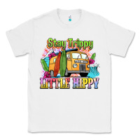 White stay trippy little hippy Classic Tee - NancyCooperArtShop
