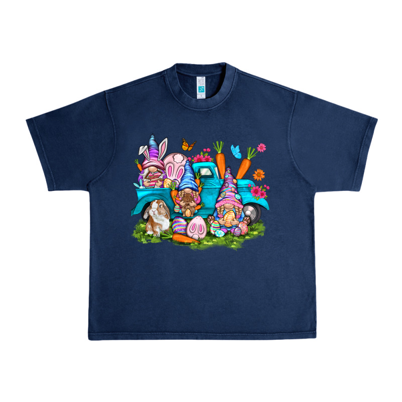 Easter Gnomies With Truck Easter Day Urban Heavy Tee by HowdyJamesFarm | Teevron