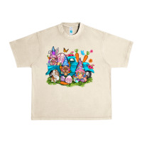 Sandshell Easter gnomies with truck Easter Day Urban Heavy Tee - HowdyJamesFarm