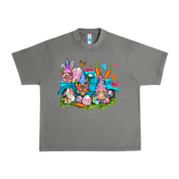 Tornado Easter gnomies with truck Easter Day Urban Heavy Tee - HowdyJamesFarm