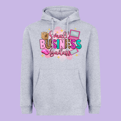 Small Business Badass Heavyweight Hoodie Designed By Artiststas