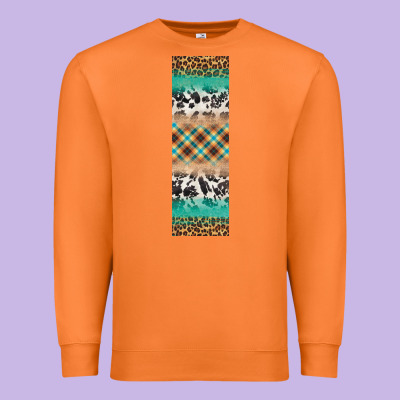 Fall Pattern Premium Sweatshirt Designed By Artiststas