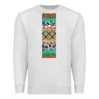 Oatmeal Heather fall pattern Premium Sweatshirt - Artiststas