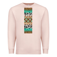 Pale Pink fall pattern Premium Sweatshirt - Artiststas