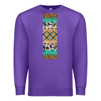 Purple fall pattern Premium Sweatshirt - Artiststas