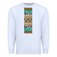 White fall pattern Premium Sweatshirt - Artiststas