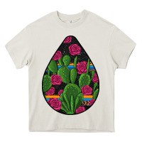 Cream Hispanic Heritage Heavy Core Tee - BundleAndBundleShop