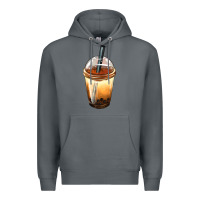 Rock Bobba cup Premium Hoodie - FaDigitalArtStudio