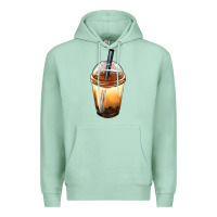 Seafoam Bobba cup Premium Hoodie - FaDigitalArtStudio