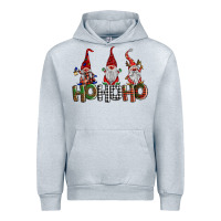 Heather Grey ho ho. ho gnomes Urban Hoodie - BarkalooDesign