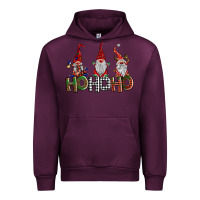 Mauve Wine ho ho. ho gnomes Urban Hoodie - BarkalooDesign