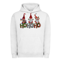 Pigment Lunar Rock ho ho. ho gnomes Urban Hoodie - BarkalooDesign