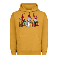 Pigment Peanut Butter ho ho. ho gnomes Urban Hoodie - BarkalooDesign