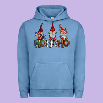 Ho Ho. Ho Gnomes Urban Hoodie Designed By Barkaloodesign