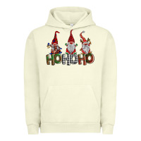 Pigment Pistachio ho ho. ho gnomes Urban Hoodie - BarkalooDesign