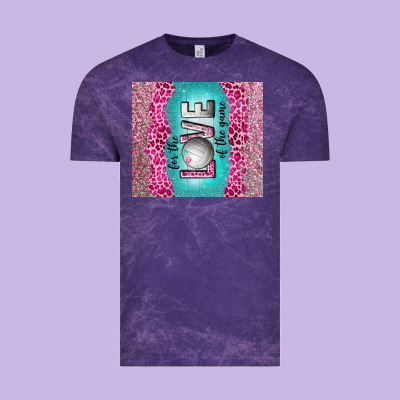 For The Love Of The Game With Volleyball Tumbler Tbs Vintage Tee Designed By Tumblerdesignbyshophia