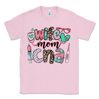 Bubblegum Pink wife mom cna certified nursing assistant Classic Tee - RanaPortraitStore