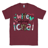 Burgundy wife mom cna certified nursing assistant Classic Tee - RanaPortraitStore