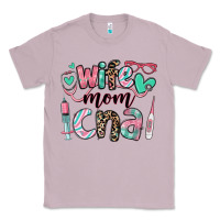 Lilac wife mom cna certified nursing assistant Classic Tee - RanaPortraitStore