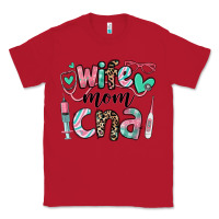 Red wife mom cna certified nursing assistant Classic Tee - RanaPortraitStore