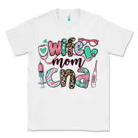 White wife mom cna certified nursing assistant Classic Tee - RanaPortraitStore