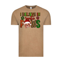 Vintage Coffee i believe in santa paws chihuahuha Vintage Tee - Jasminsmagicworld