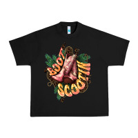 Black Boots scootin Urban Heavy Tee - HowdyJamesFarm