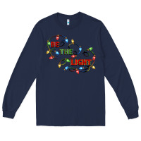 Navy be the light Long Sleeve Tee - CowGirlArtShop