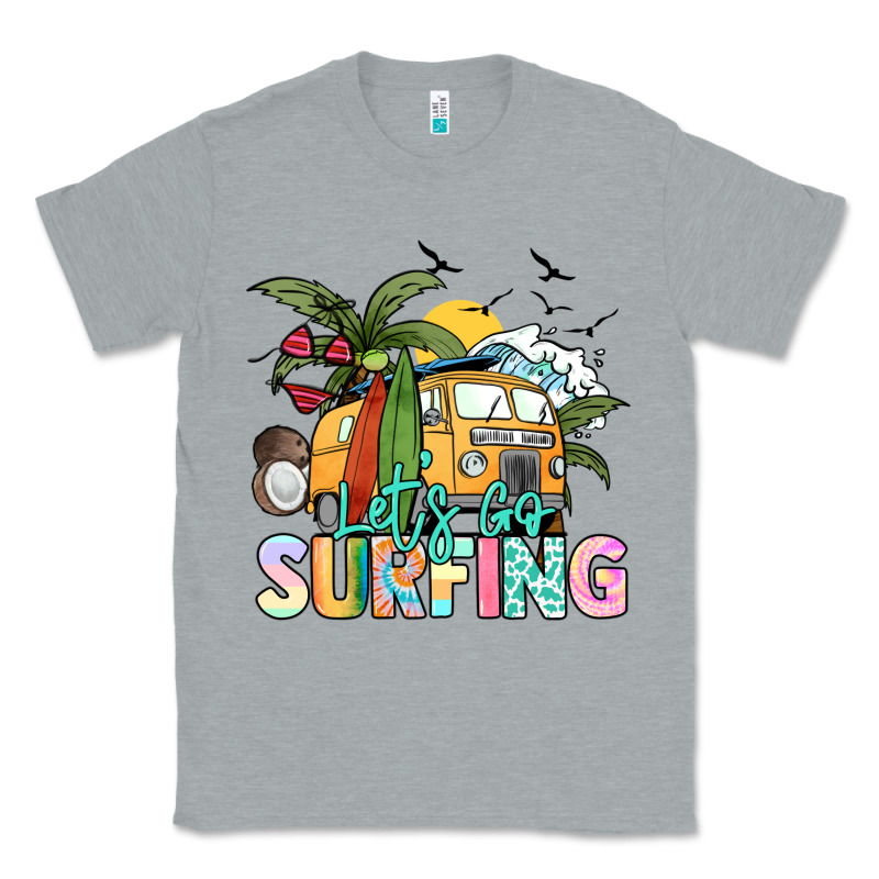 Let's Go Surfing Classic Tee by NancyCooperArtShop | Teevron