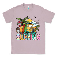 Lilac Let's go surfing Classic Tee - NancyCooperArtShop