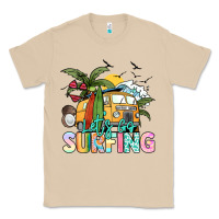 Mushroom Let's go surfing Classic Tee - NancyCooperArtShop