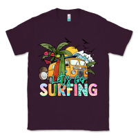 Plum Let's go surfing Classic Tee - NancyCooperArtShop