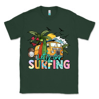 Sports Green Let's go surfing Classic Tee - NancyCooperArtShop
