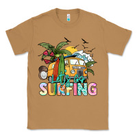 Toasted Coconut Let's go surfing Classic Tee - NancyCooperArtShop