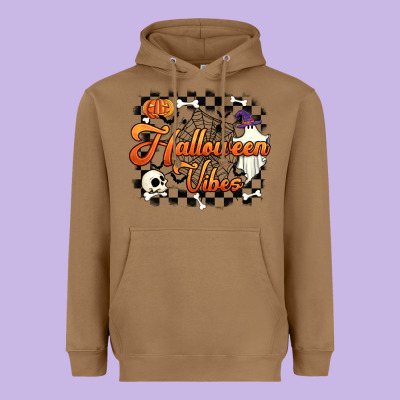 Halloween Vibes Heavyweight Hoodie Designed By Artiststas