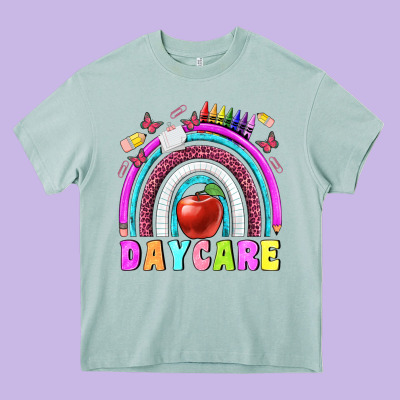 Daycare Heavy Core Tee Designed By Bundleandbundleshop