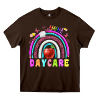 Chocolate Brown daycare Heavy Core Tee - BundleAndBundleShop