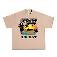 Burro sunrise sunburn sunset repeat Urban Heavy Tee - JahusDesignShop