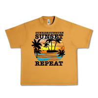 Peanut Butter sunrise sunburn sunset repeat Urban Heavy Tee - JahusDesignShop