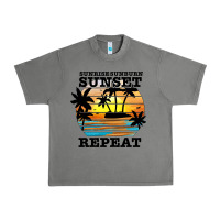 Tornado sunrise sunburn sunset repeat Urban Heavy Tee - JahusDesignShop