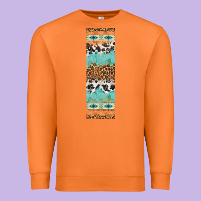 Fall Pattern Premium Sweatshirt Designed By Artiststas