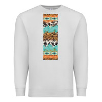 Dove Grey fall pattern Premium Sweatshirt - Artiststas